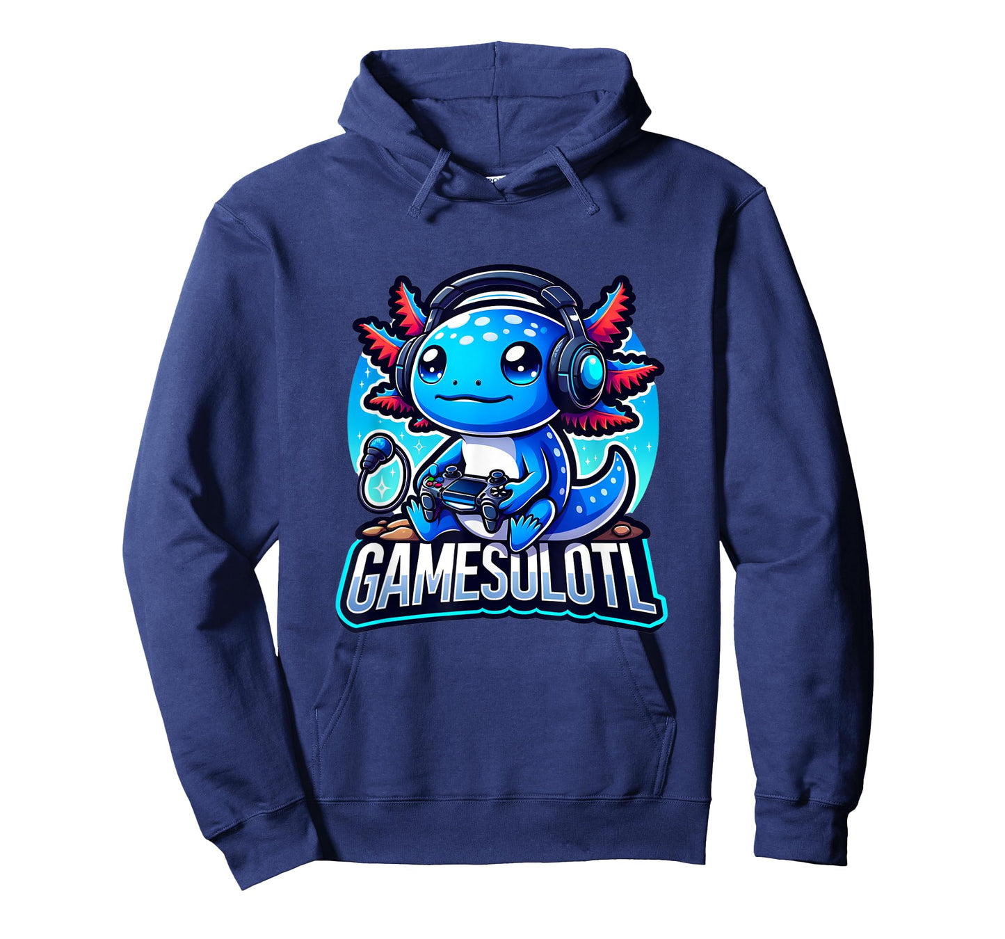 Gamesolotl Axolotl Gamer kawaii Anime kids T-Shirt