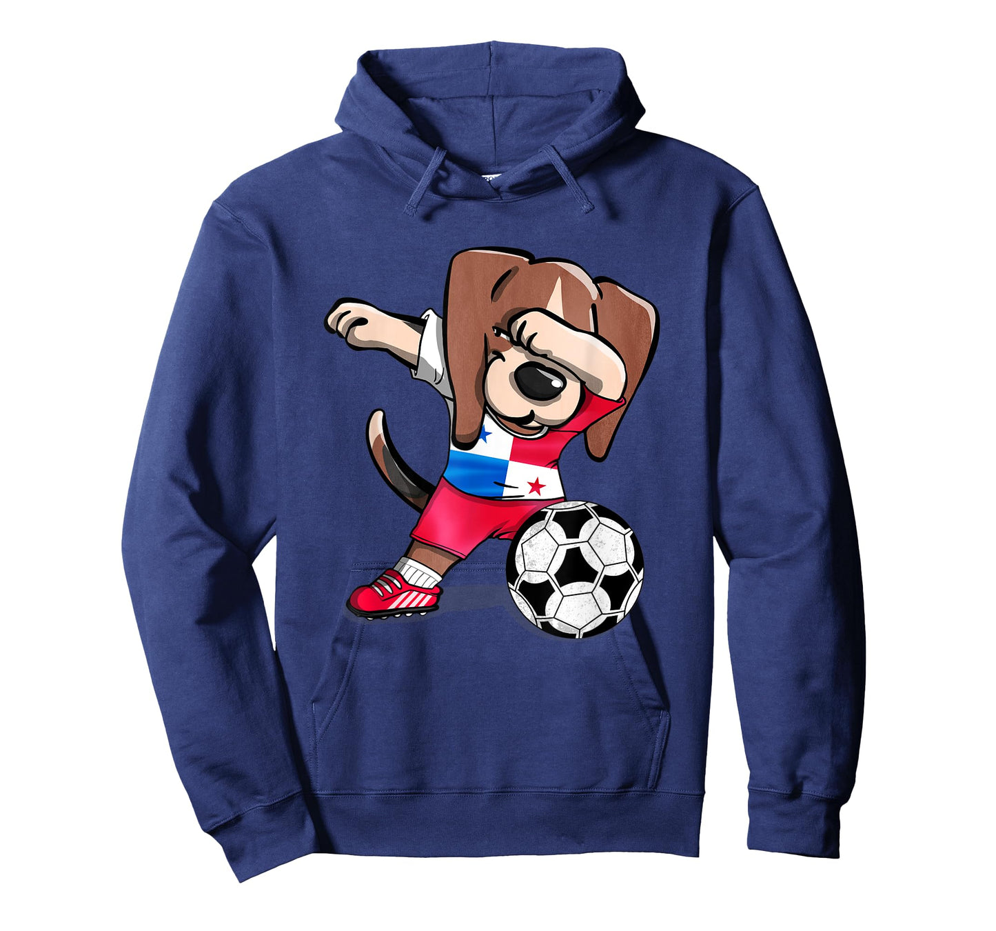 Dabbing Beagle Panama Soccer Fans Jersey Panamanian Football T-Shirt