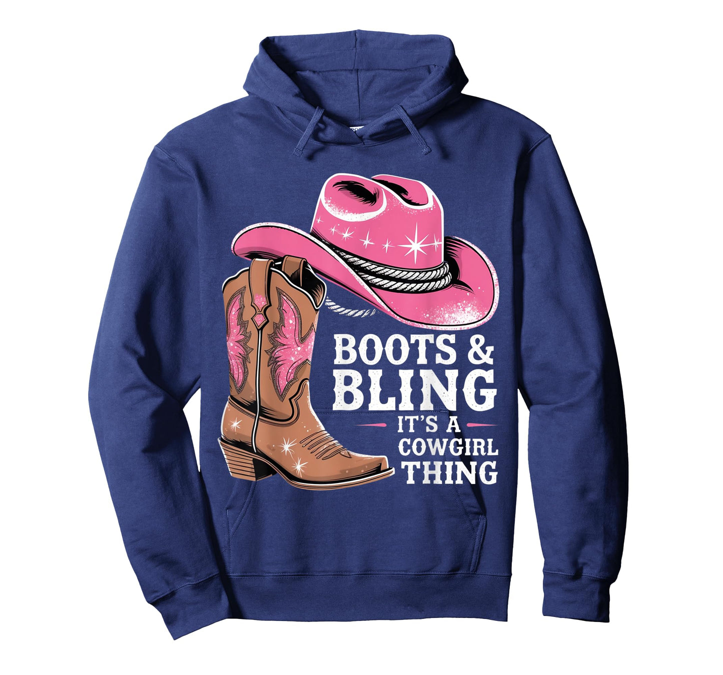 Boots & Bling It’s a Cowgirl Thing Western Rodeo Country T-Shirt