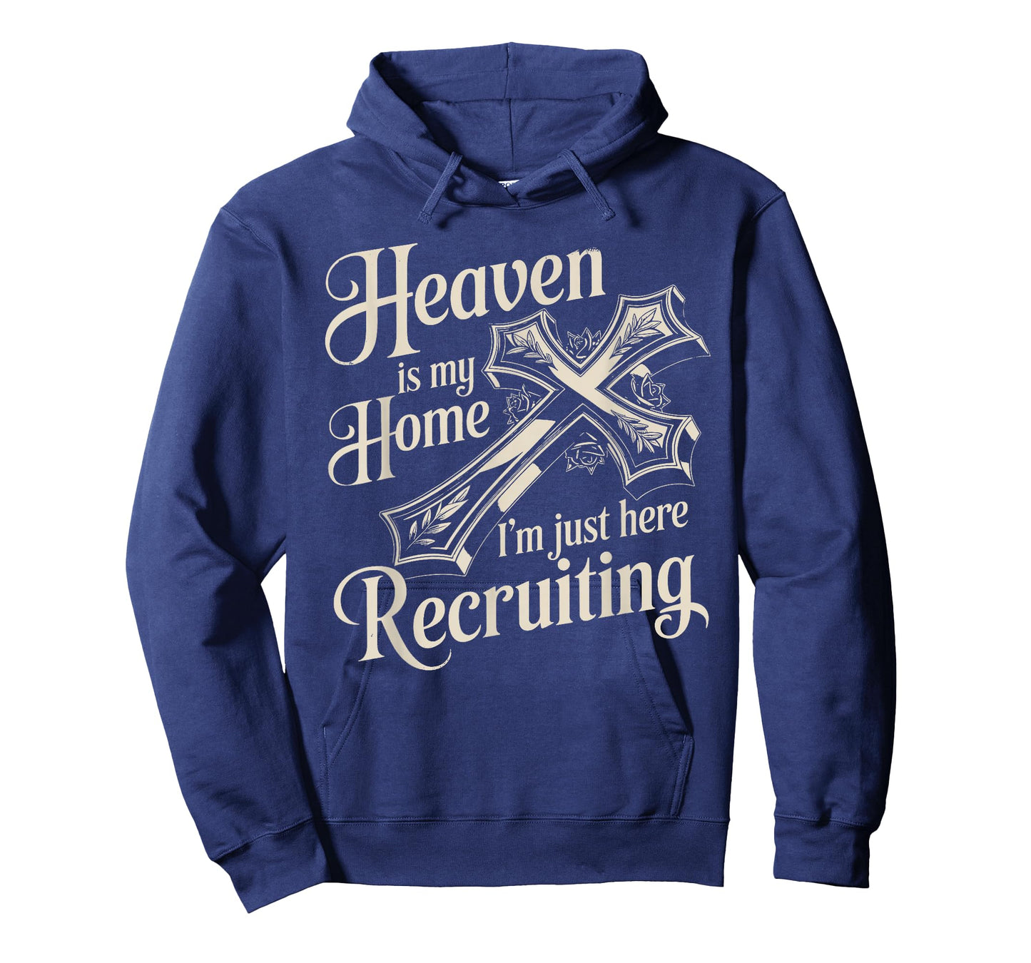 Heaven is My Home Funny Christian Faith Design T-Shirt