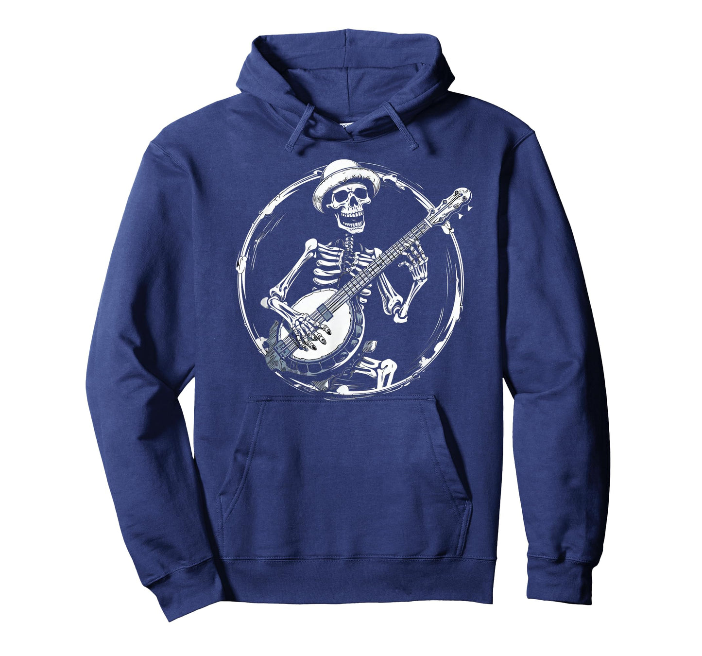skeleton playing banjo Funny Bluegrass Style T-Shirt