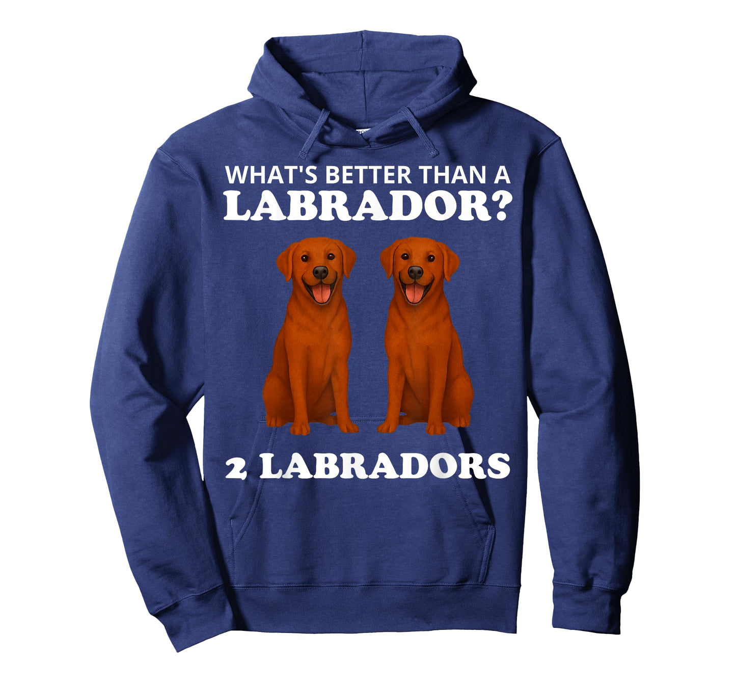 Two Fox Red Labradors Funny Dog Labrador T-Shirt
