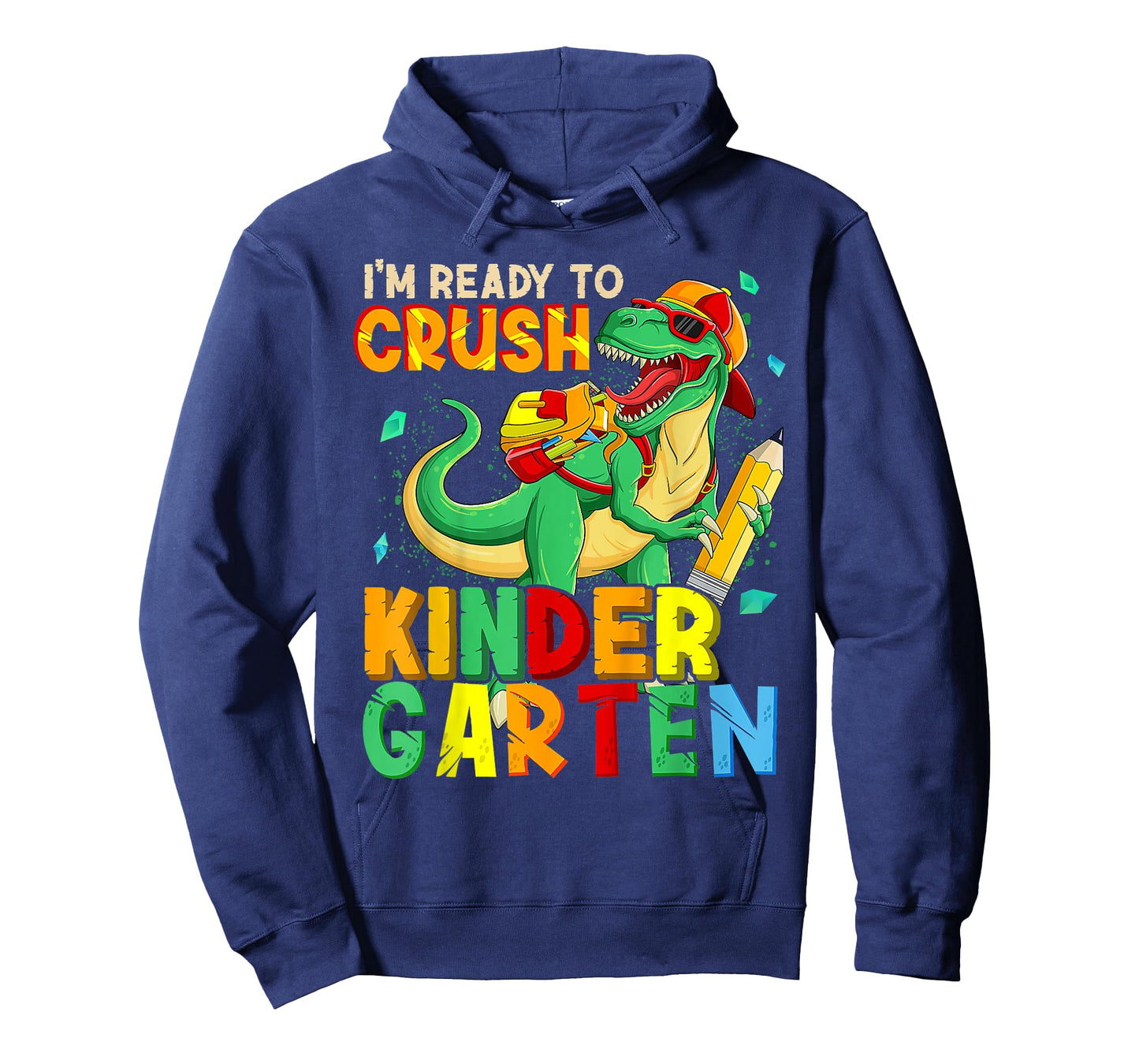 2027 I'm Ready To Crush Kindergarten Dinosaur Boys Kinder T-Shirt