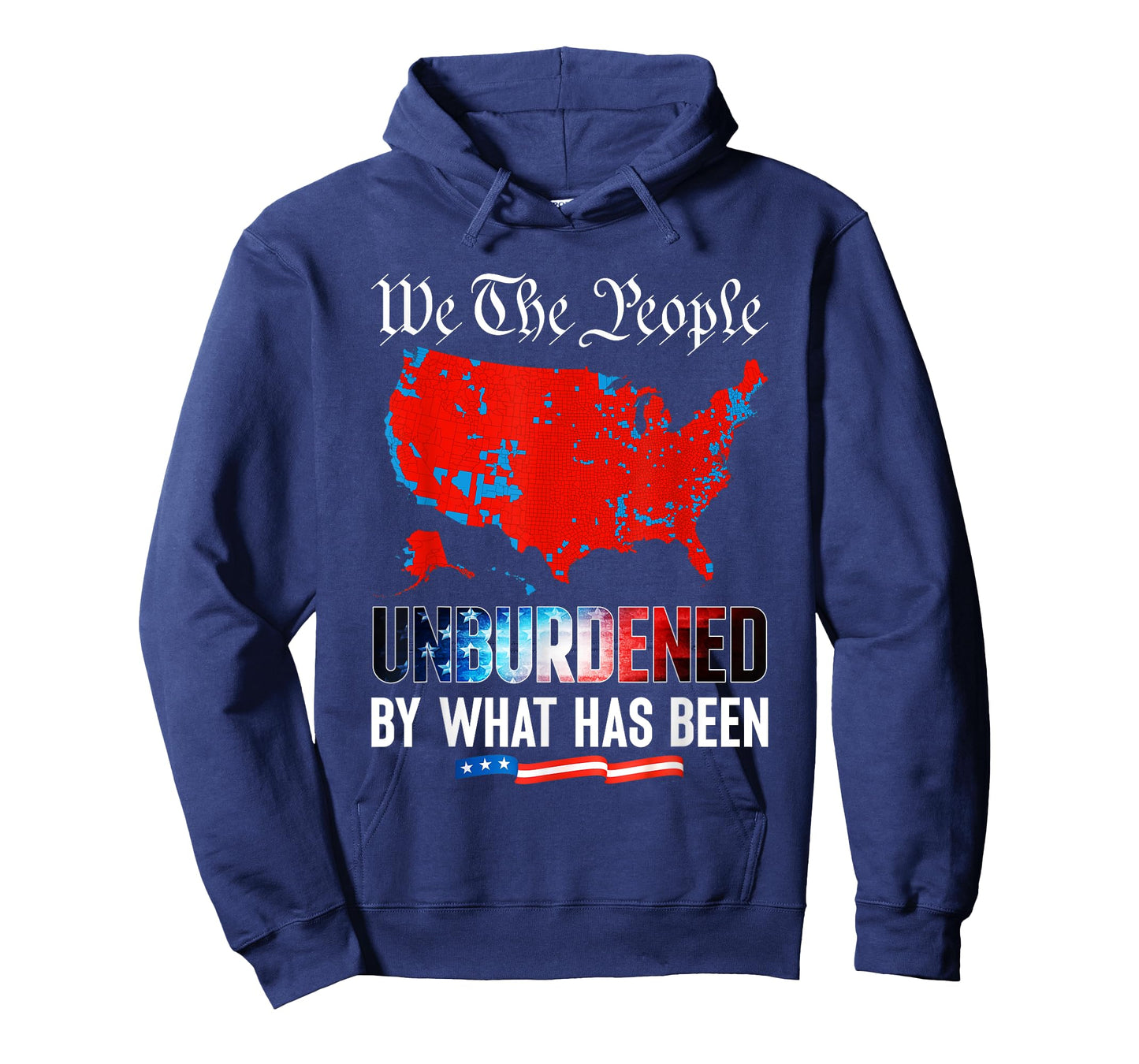 2024 Trump Winner Election Map Unburdened By What Has Been T-Shirt