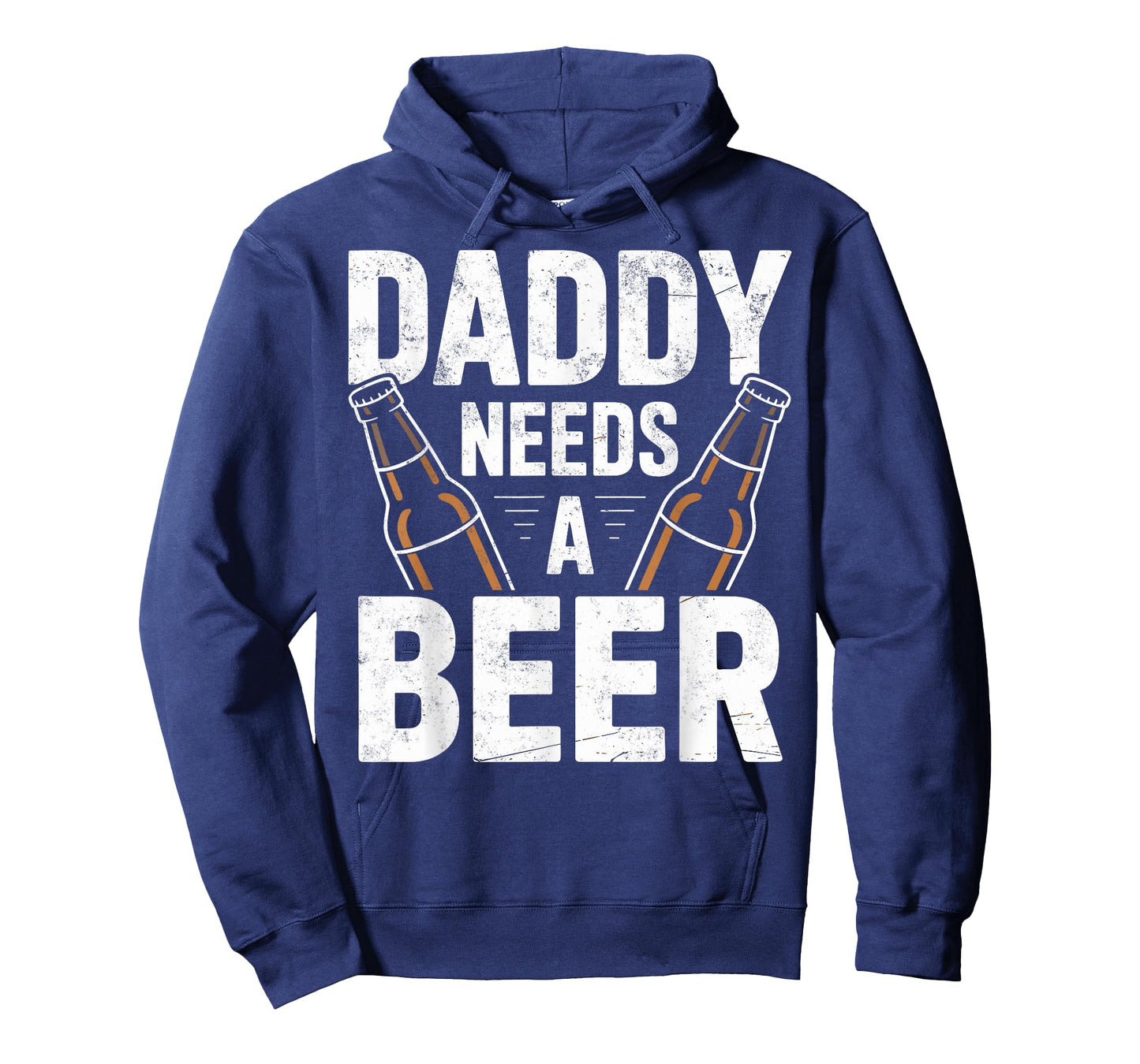 Daddy Needs a Beer Funny Dad Beer Lover Tee Drinking Joke T-Shirt
