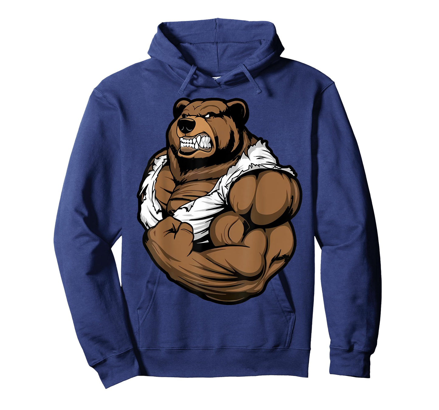 Bear Bodybuilder Muscular Body Gym Fitness Weightlifting T-Shirt