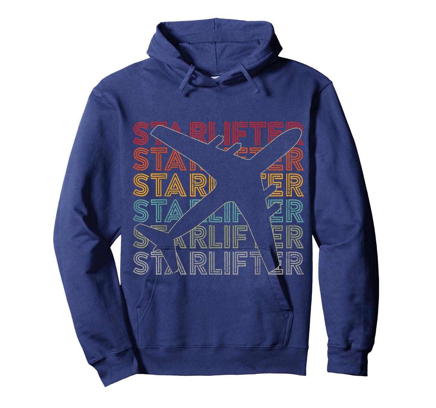 Vintage Retro C-141 Starlifter US Military Airlifter Plane T-Shirt
