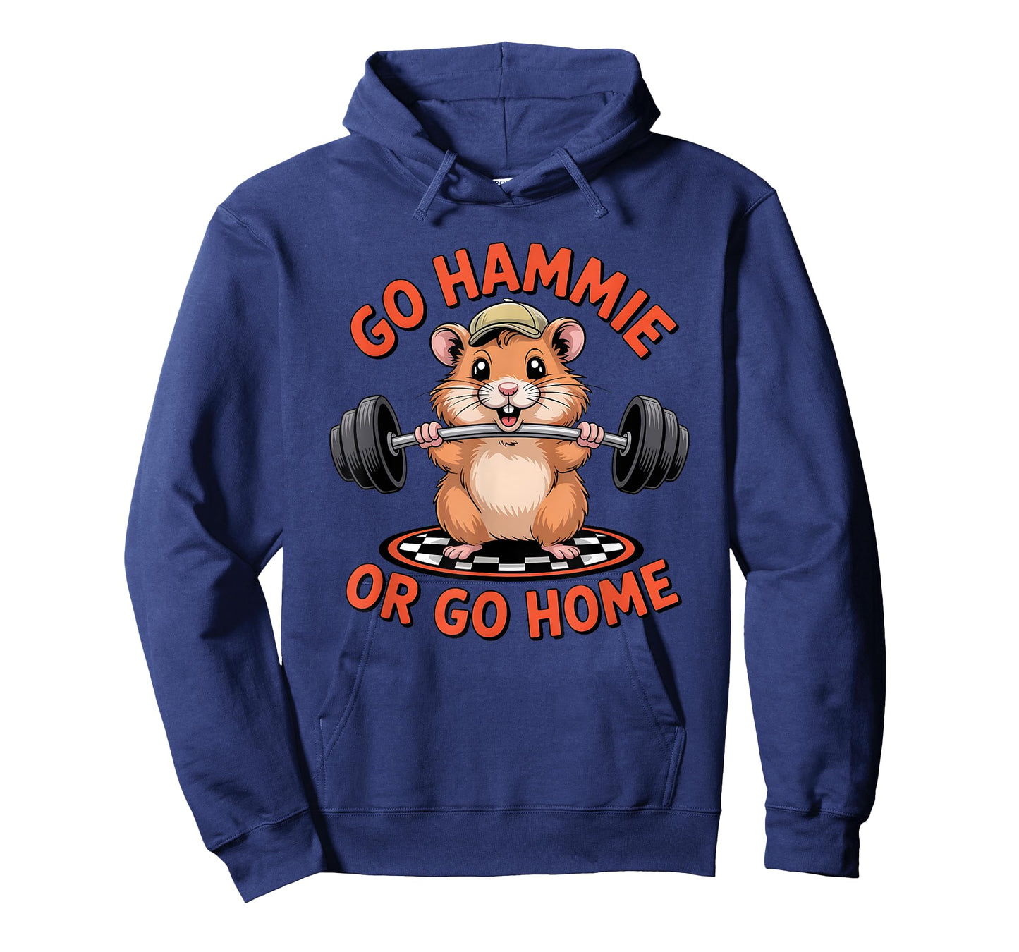 Funny Hamster Deadlift Gym Go Hammie or Go Home Fitness T-Shirt