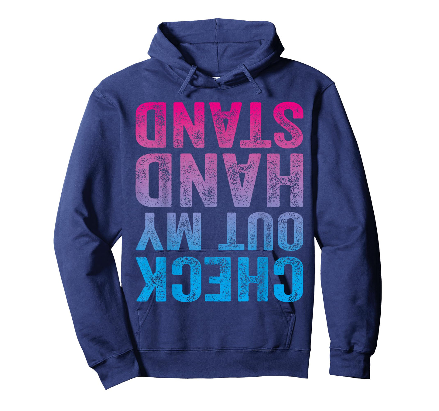 Check Out My Handstand Gymnast Yoga Funny Girls Gymnastics T-Shirt