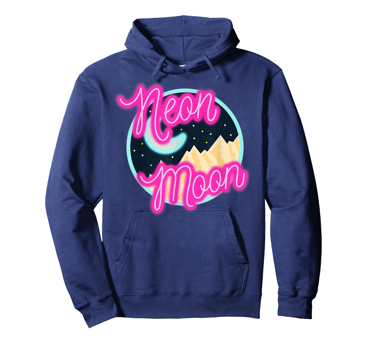 Neon Moon Shirt Retro Western 80s 90s Country Tee T-Shirt