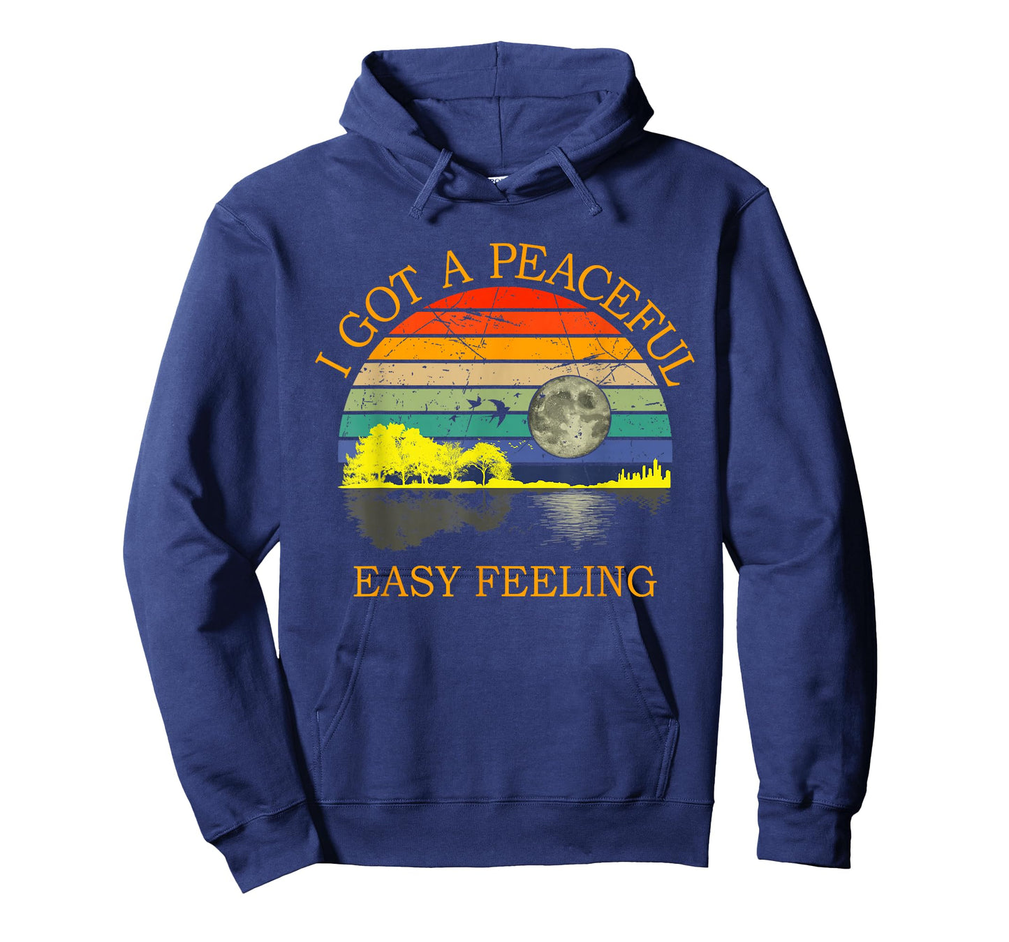 I Got An Easy Guitar Lake Shadow Peaceful Feeling T-Shirt