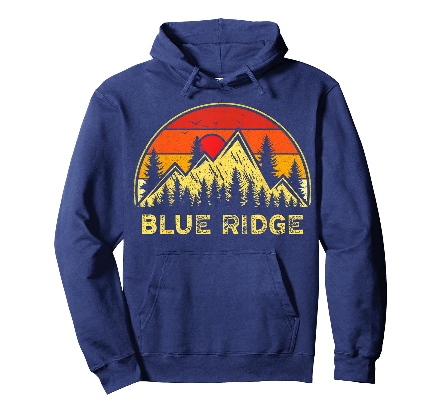 Vintage Blue Ridge Georgia GA Mountains Hiking Souvenir T-Shirt