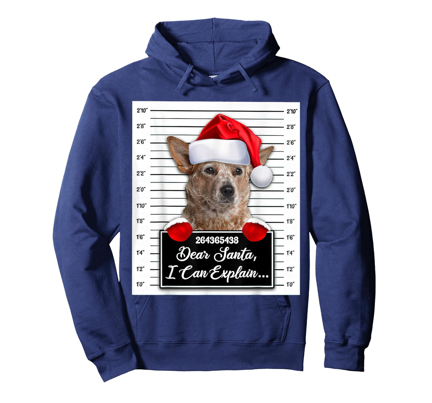 Dear Santa I Can Explain Funny Christmas RED Heeler Xmas T-Shirt