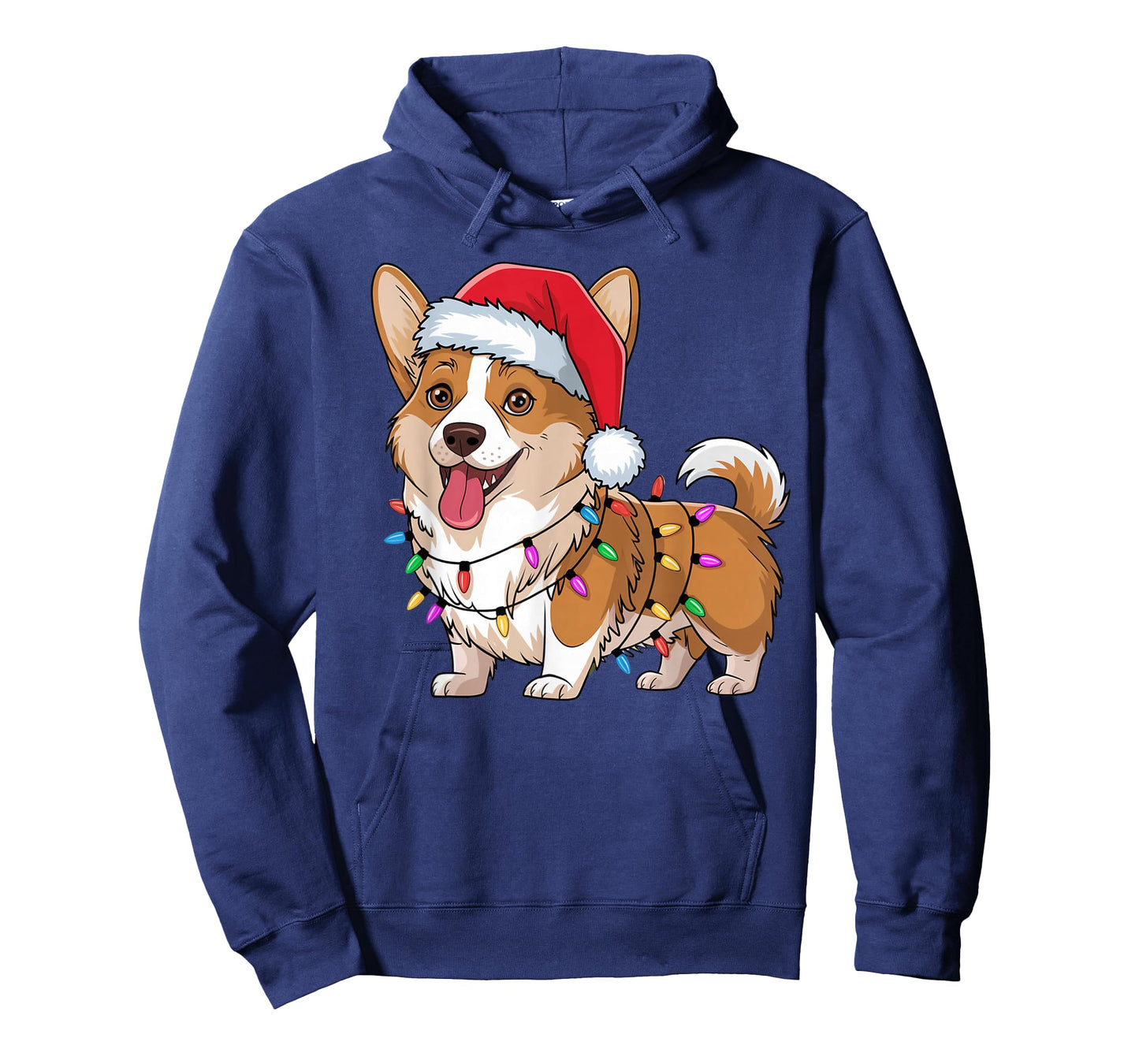 Cardigan Welsh Corgi Christmas Lights Xmas Dogs Gifts Women T-Shirt