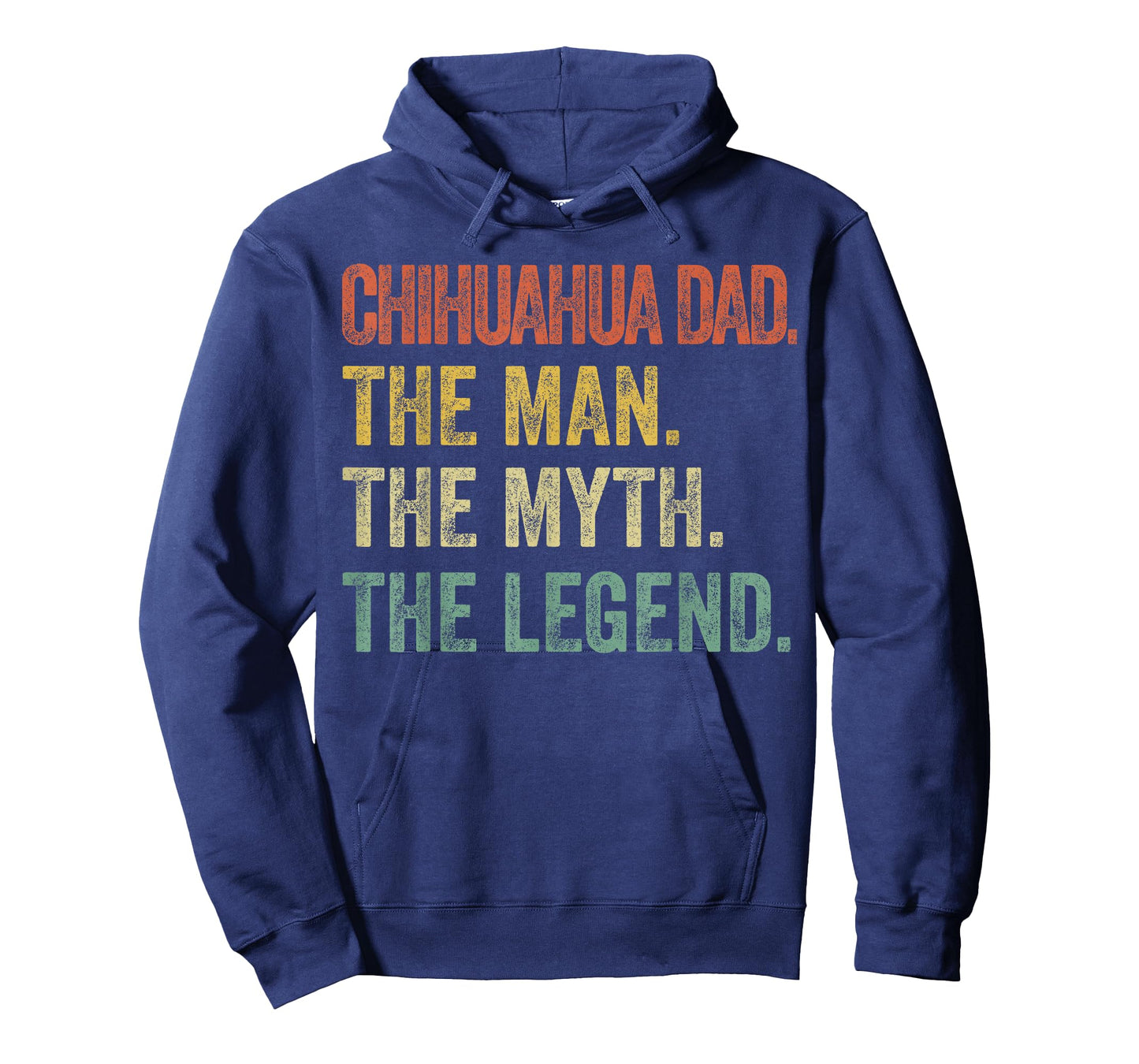 CAT Chihuahua-Shirt Men Chihuahua Dad Man Myth Legend Funny Dad T-Shirt