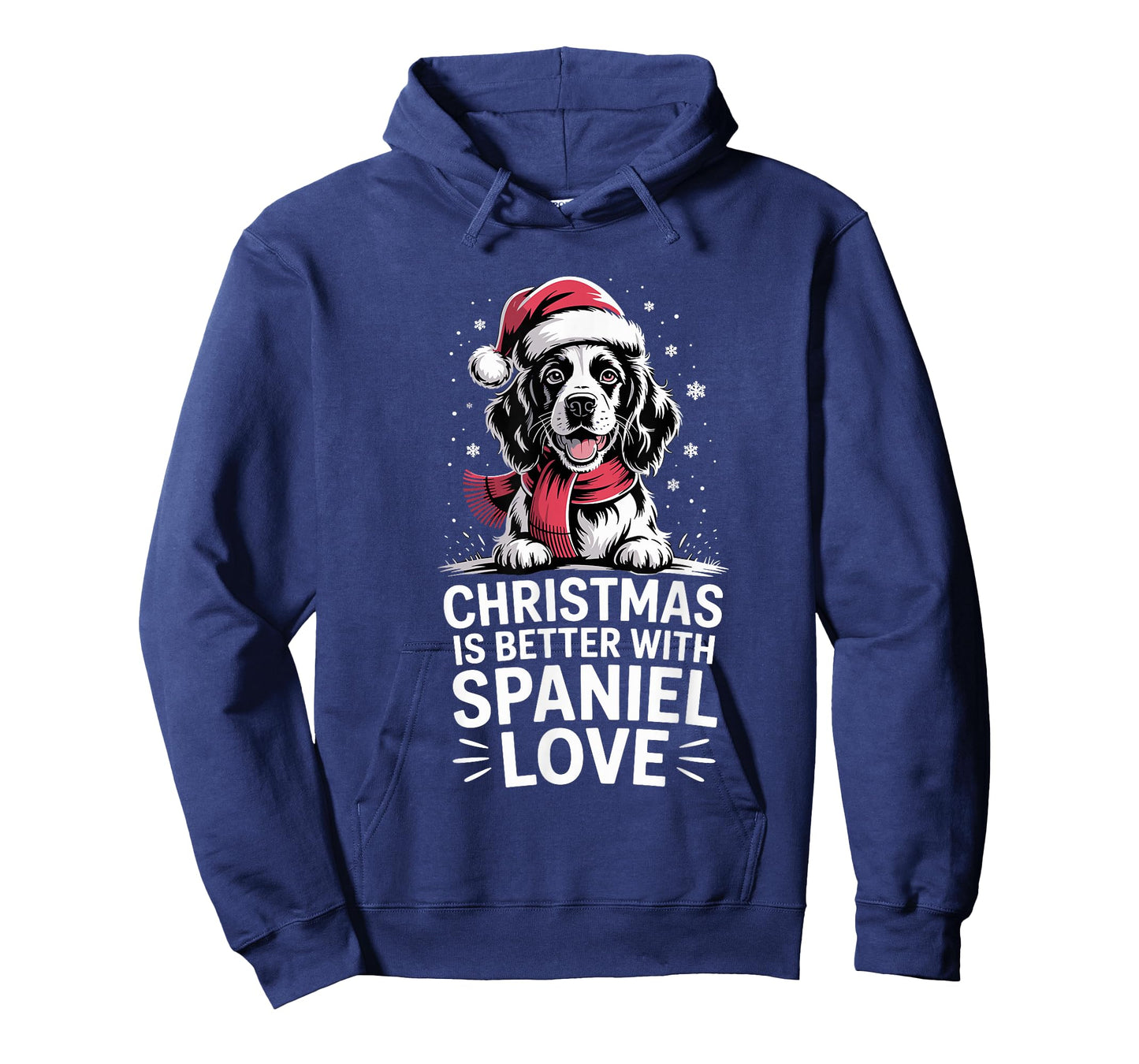 Xmas Christmas is Better with English Springer Spaniel Love T-Shirt