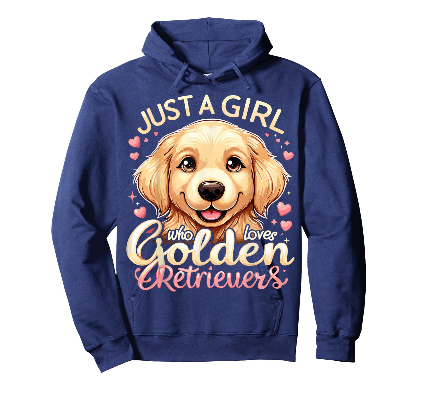 Just a Girl Who Loves Golden Retrievers T-Shirt