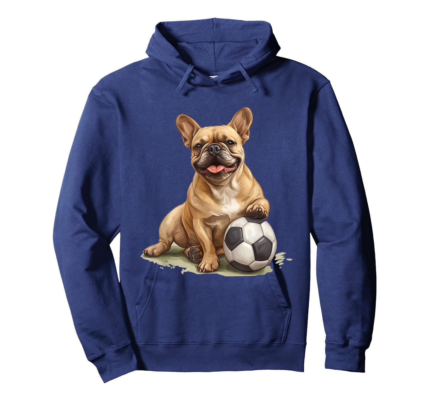 Adorable French Bulldog Soccer Ball Sports Team Animal T-Shirt