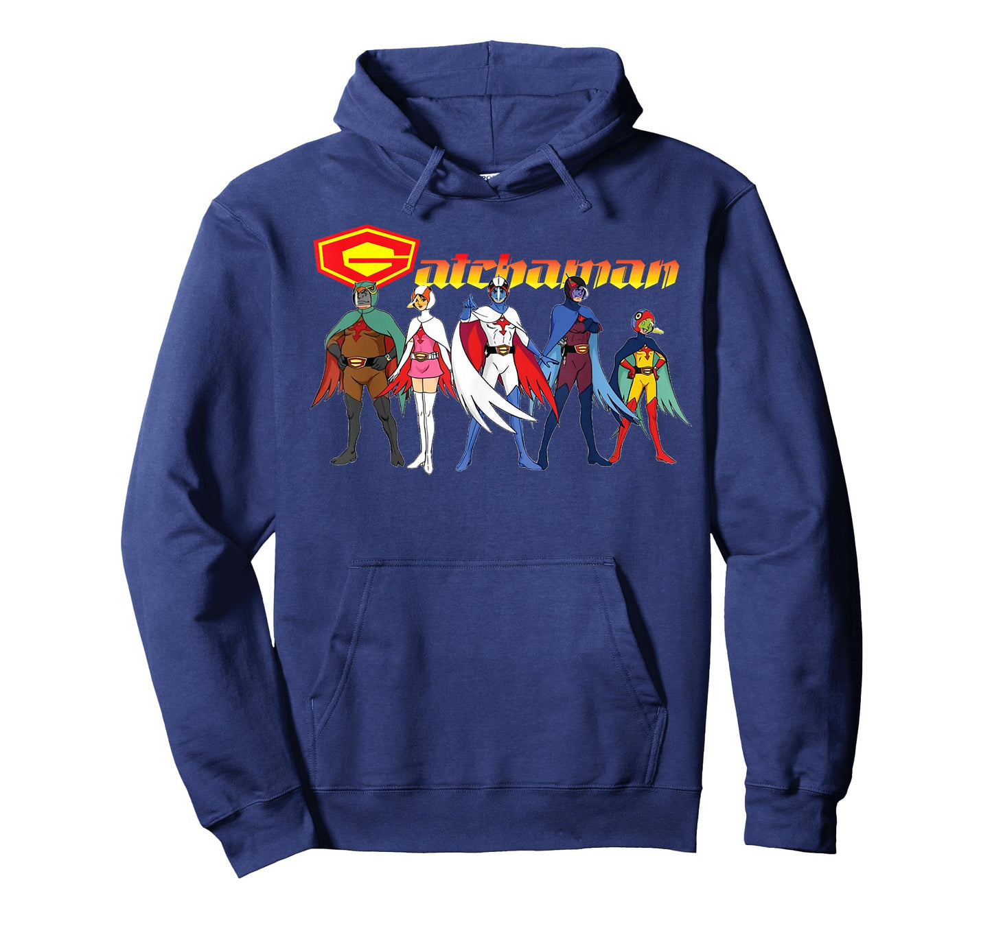 Gatchaman Battle of The Planets Retro Graphic T-Shirt