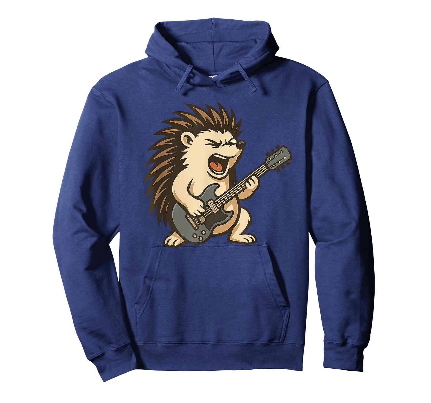 Cool Hedgehog with Electric Guitar Costume for Boys and Girl T-Shirt