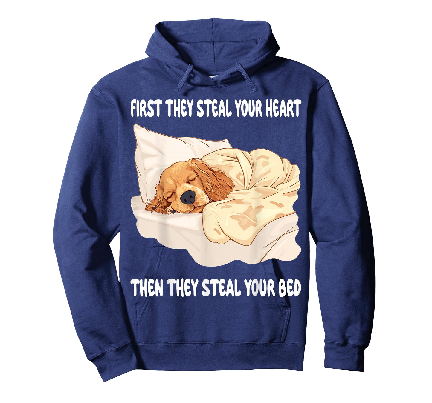 Cocker Spaniel Sleeping Pajamas Nightgown T-Shirt