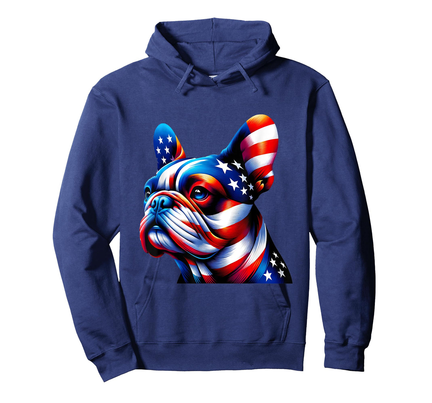 4th of July French Bulldog Lover Patriotic USA American Flag T-Shirt