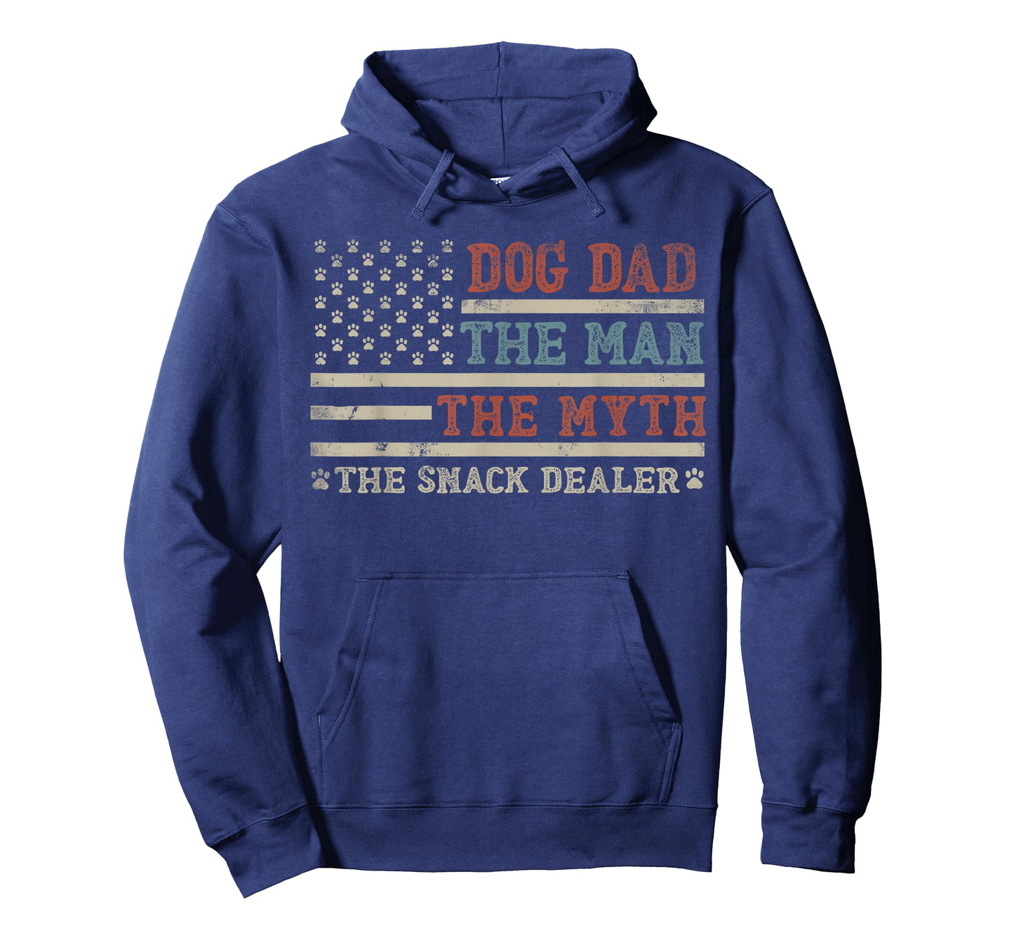 Dog Dad The Man The Myth The Snack Dealer Funny Father's Day T-Shirt