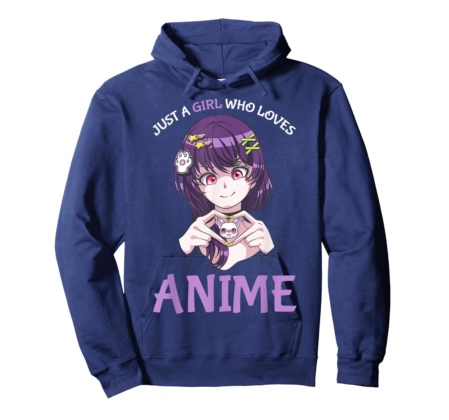 Just A Girl Who Loves Anime Teenage Girls Merch Stuff T-Shirt
