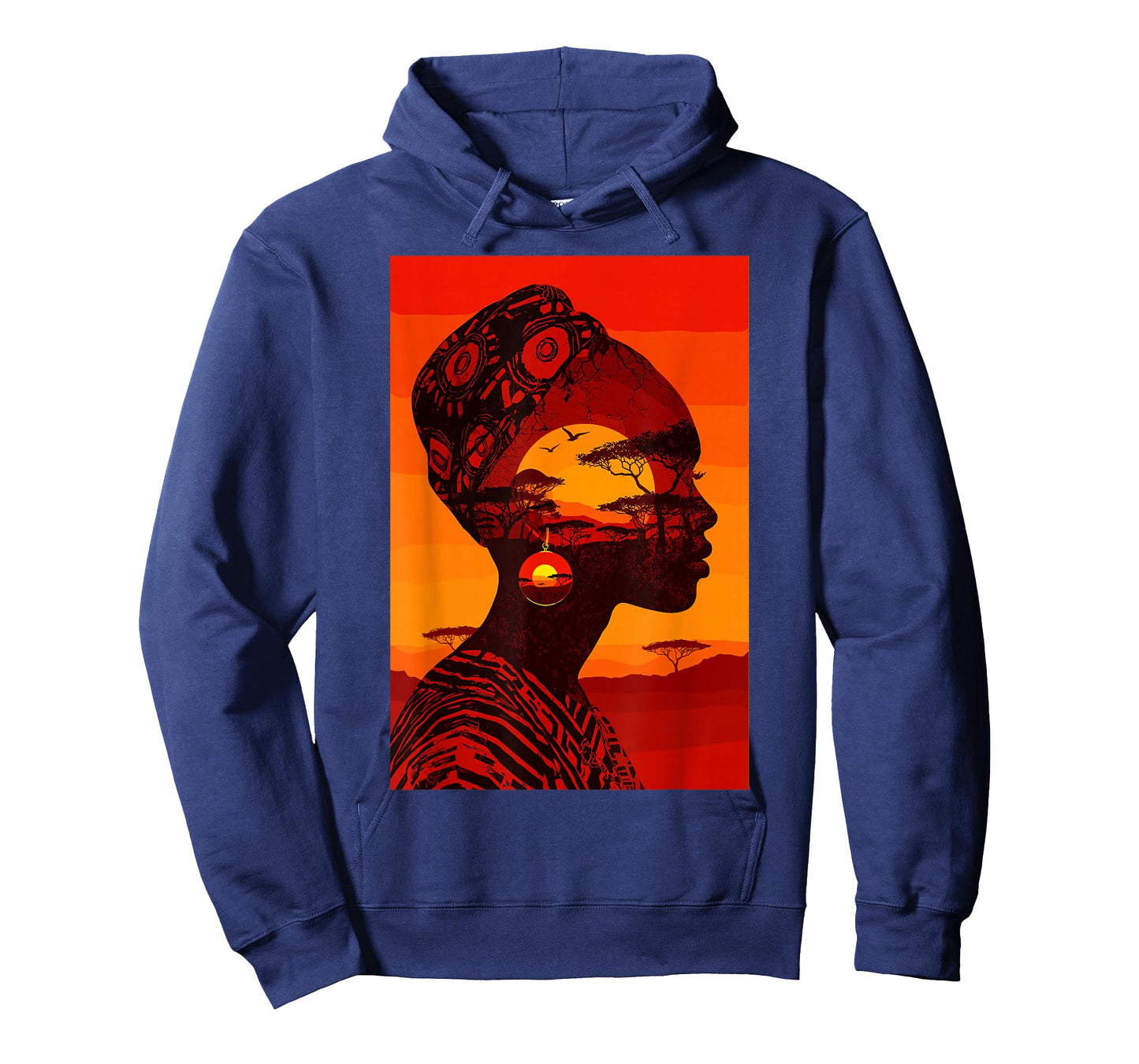 Africa Sunset Silhouette African Safari Tradition Savanna T-Shirt