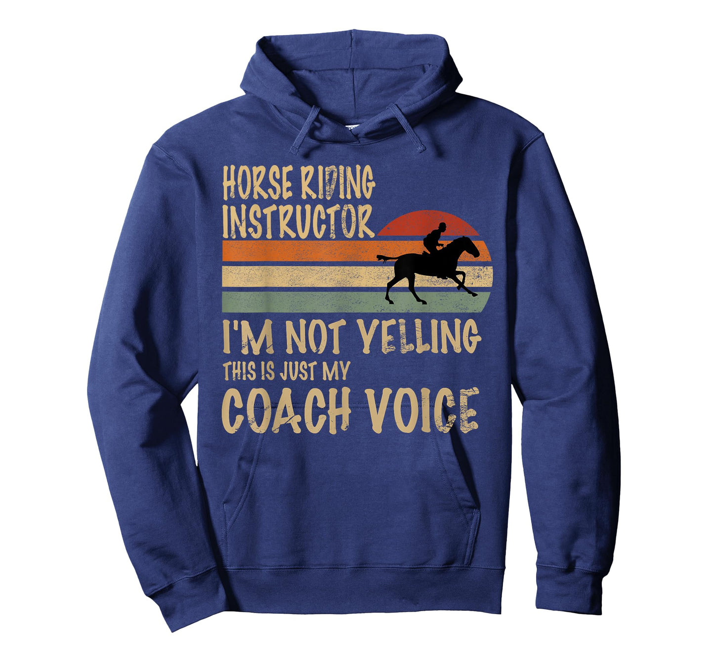 Horse Trainer Im Not Yelling Love Horse Riding Equestrian T-Shirt