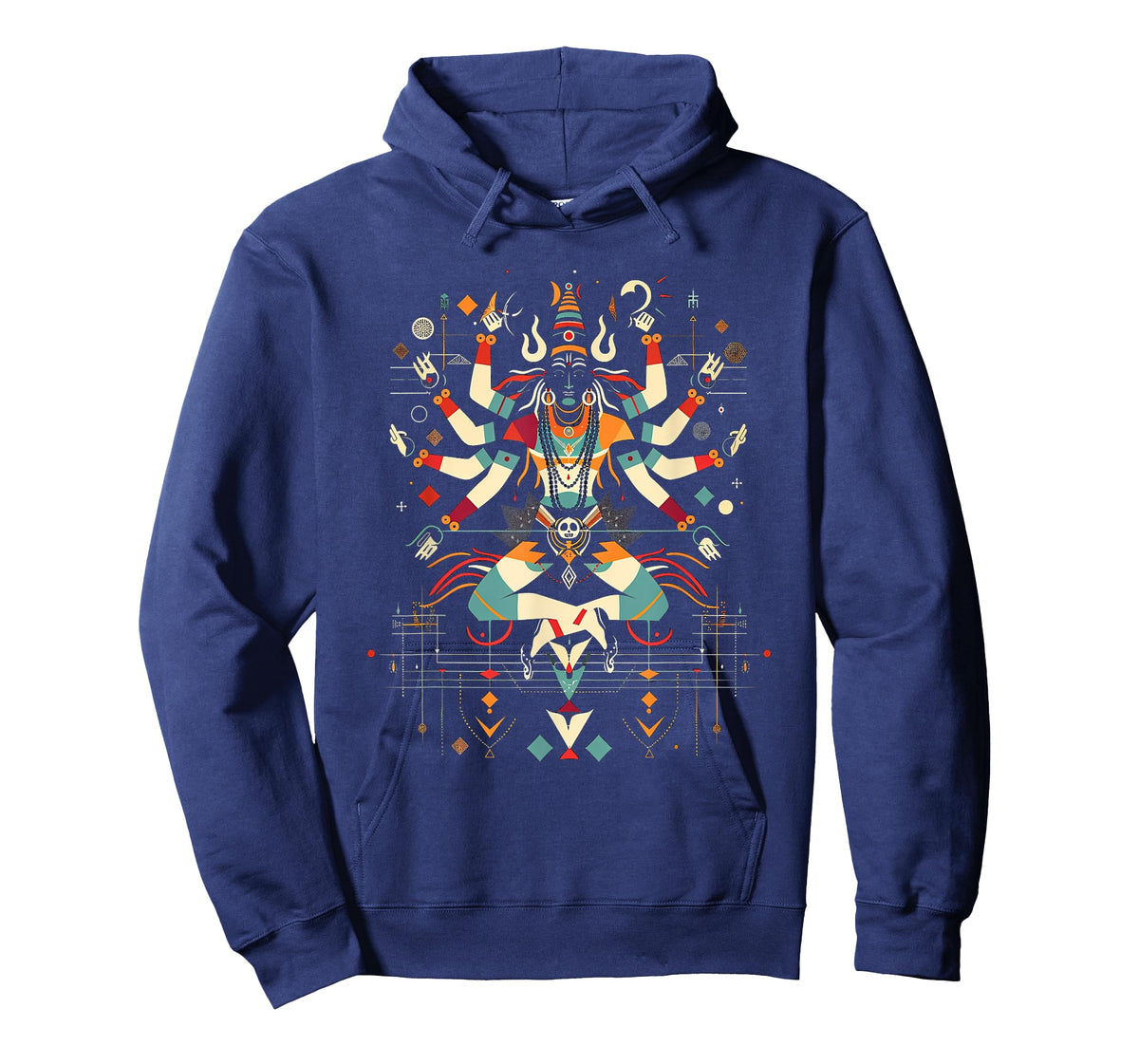 Shiva spiritual hindu god tandava dance yoga meditation T-Shirt