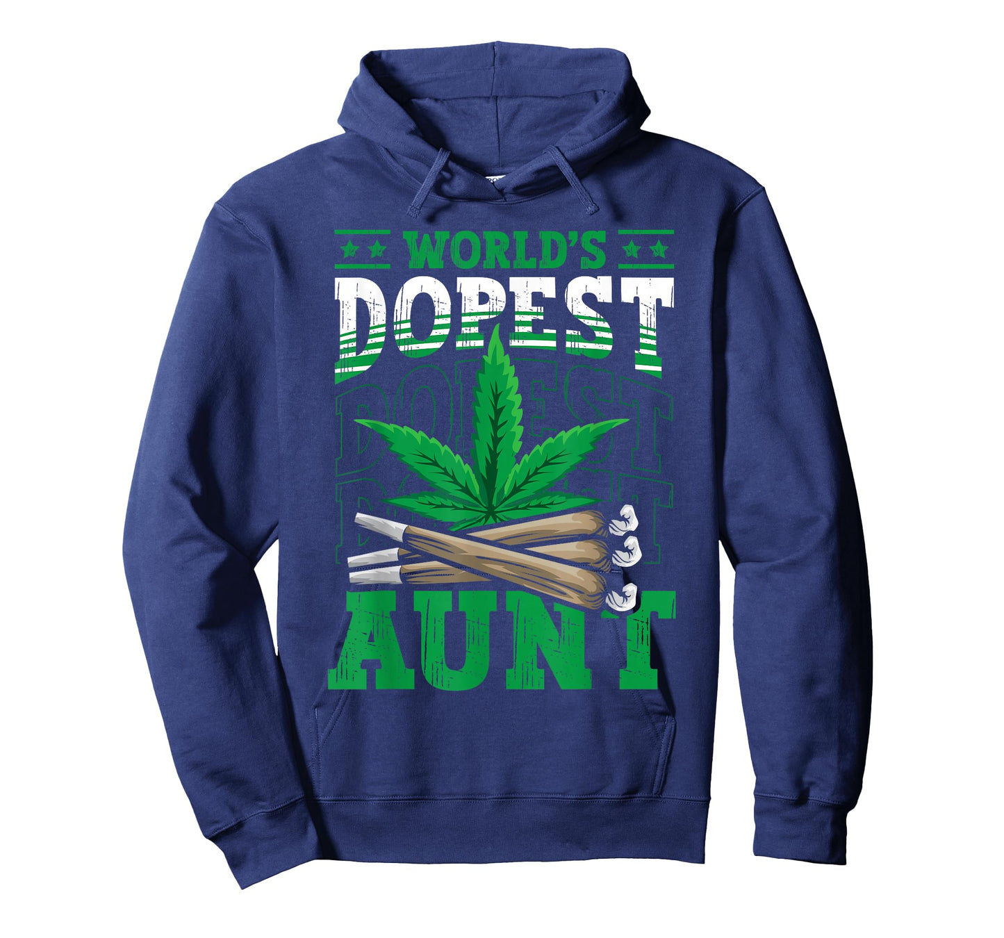 Worlds Dopest Aunt Weed Cannabis Marijuana Pot Leaf 420 Day T-Shirt