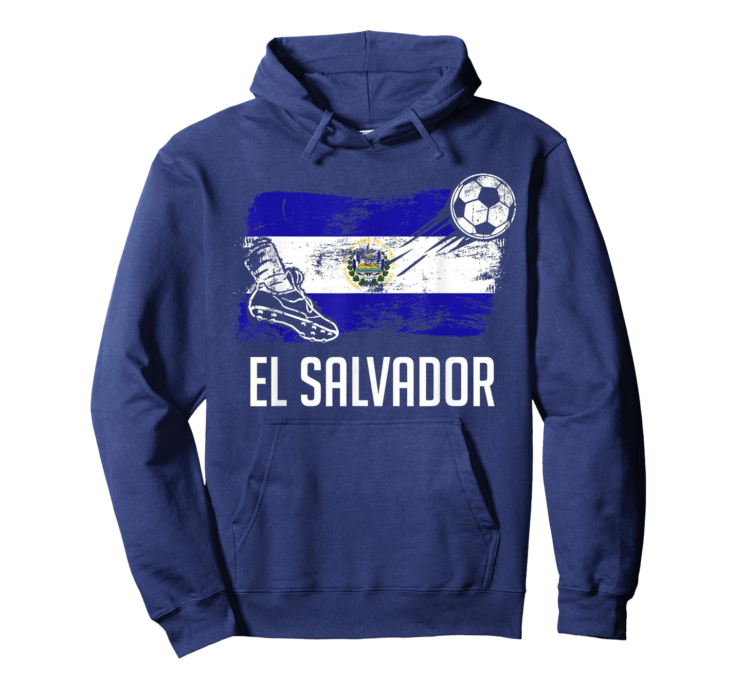 El Salvador Flag Jersey Salvadorean Soccer Team Salvadorean T-Shirt