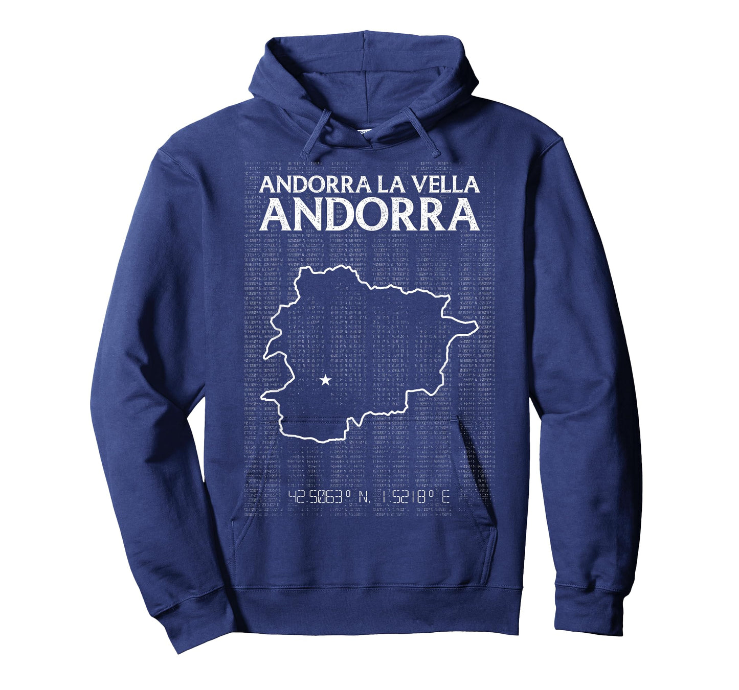 Andorra La Vella Andorra Country Capital City Flag Patriotic T-Shirt