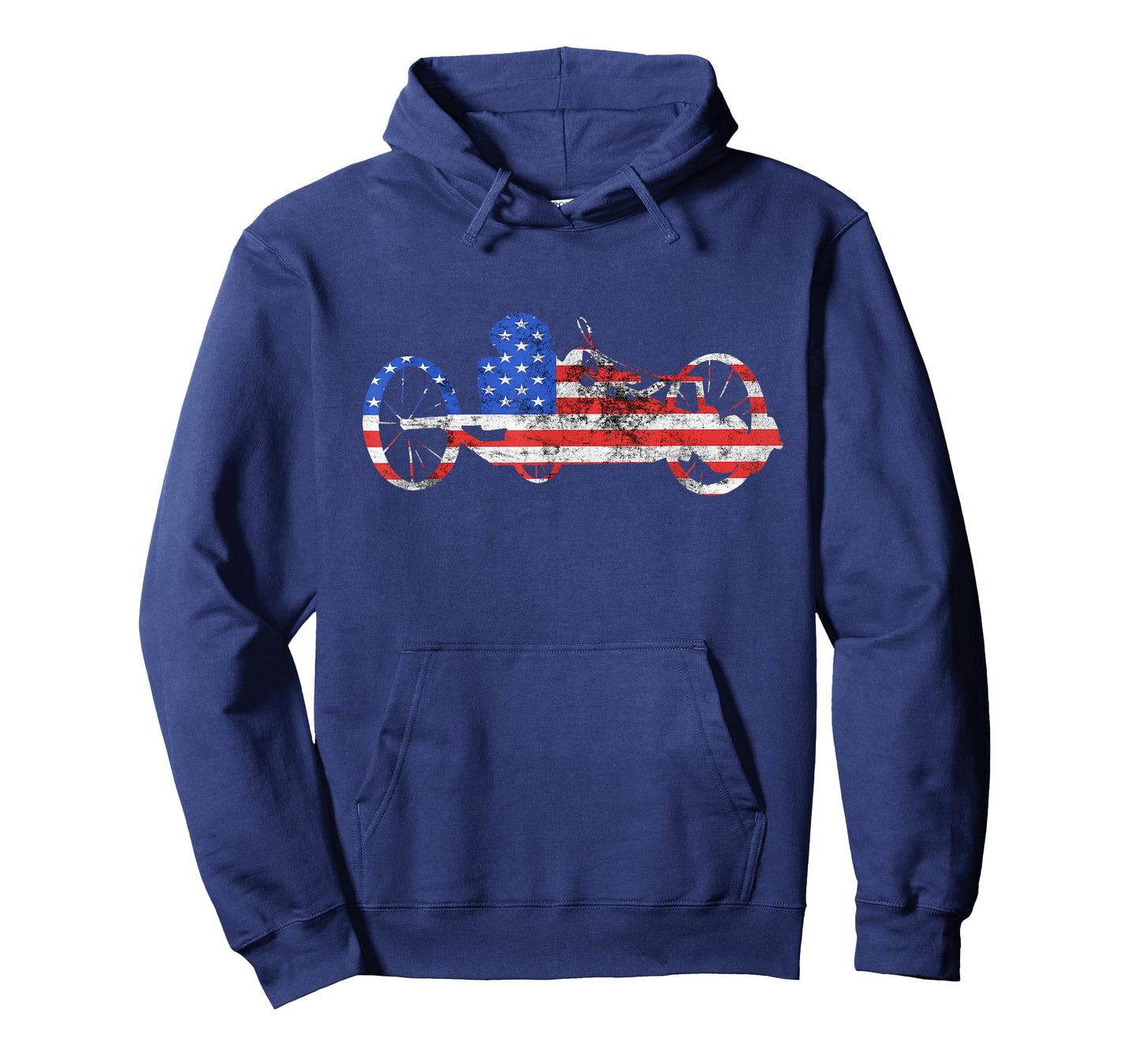American Recumbent Trike USA Cycling Recumbent Bike Triker T-Shirt