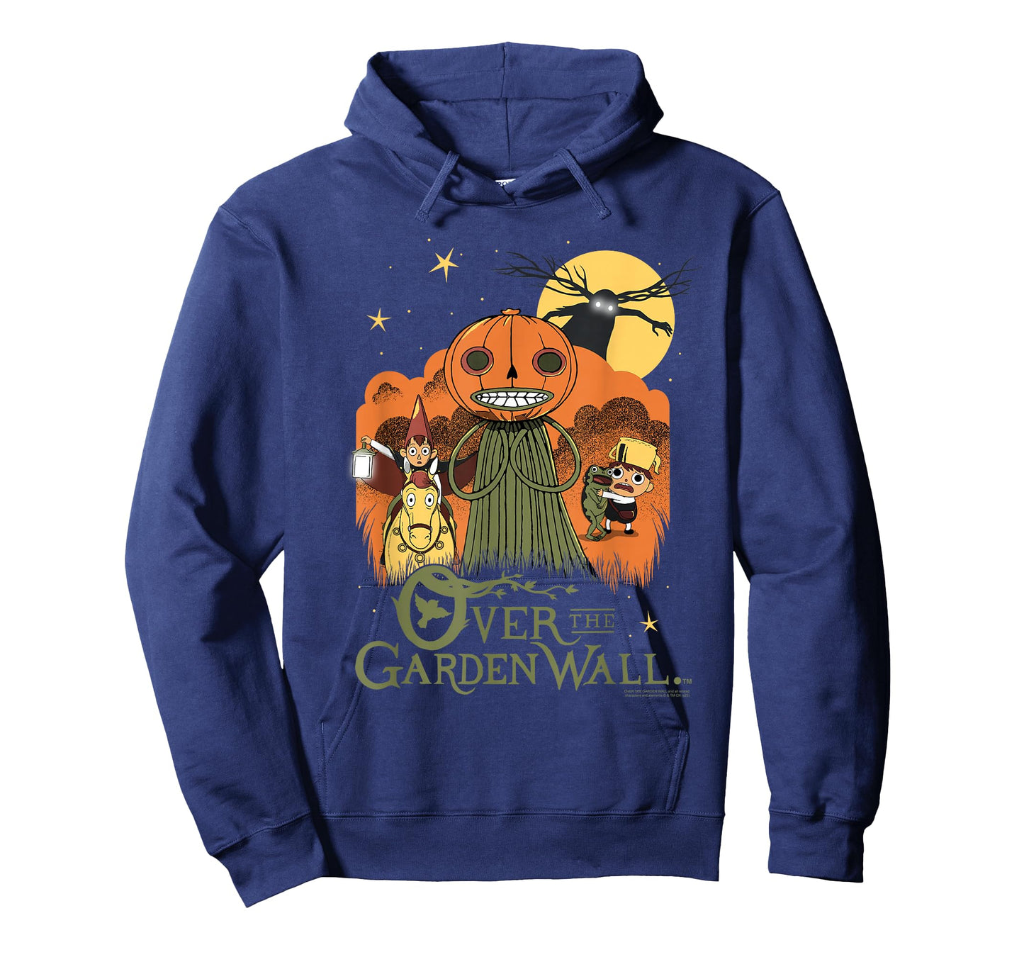 Over The Garden Wall Vintage Halloween Illustration Cartoon T-Shirt