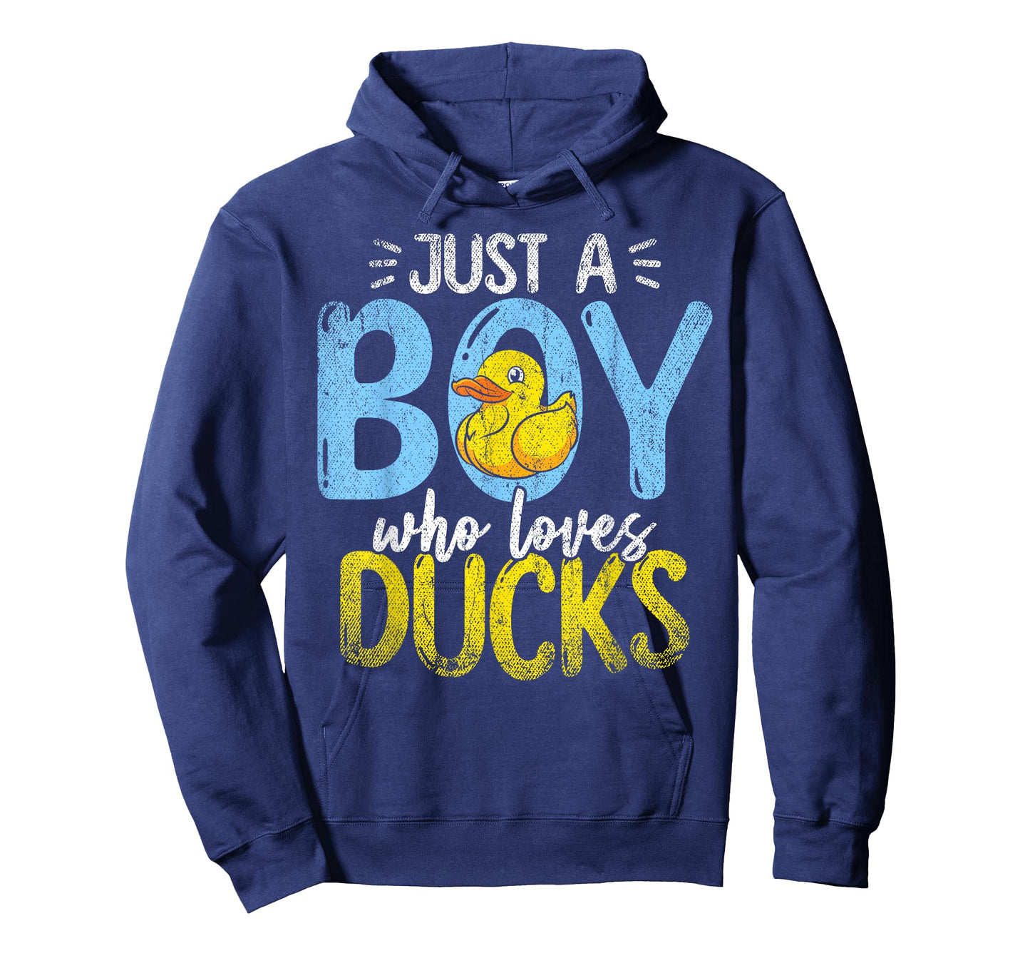 Nur ein Junge der Ducks liebt Badeente T-Shirt
