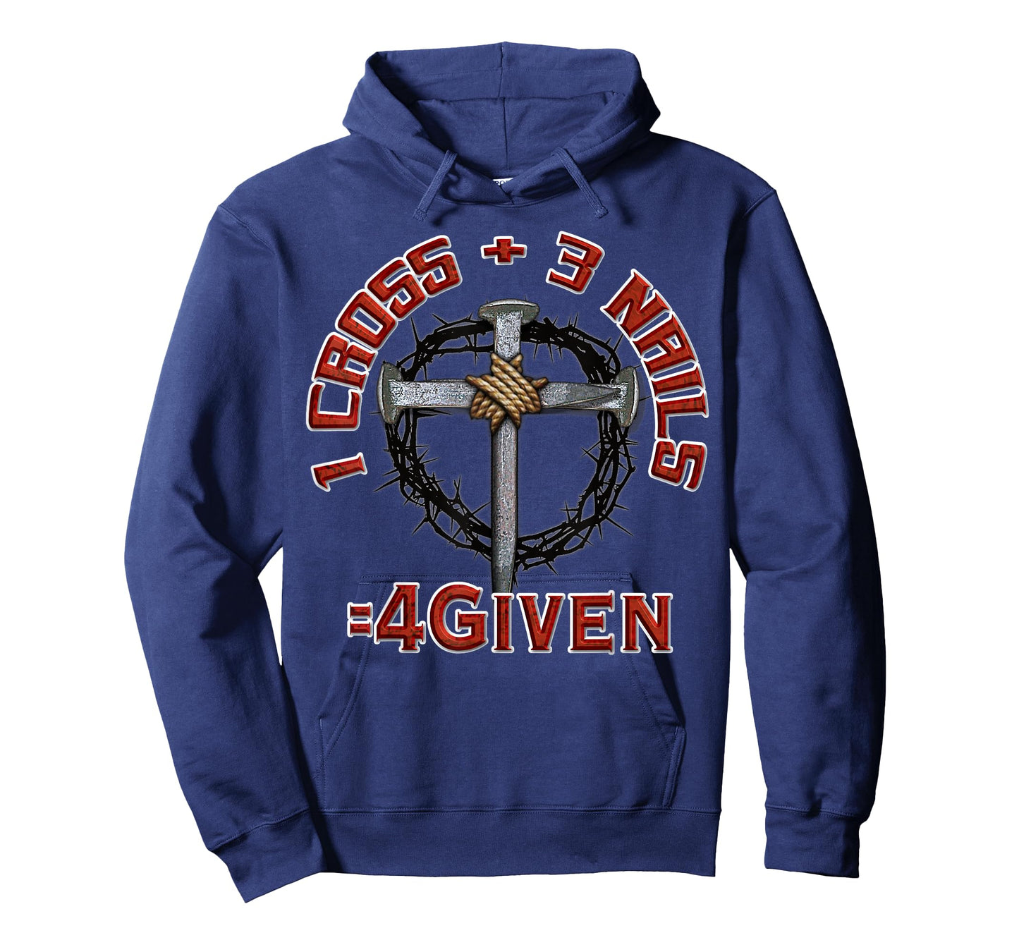 3 Nails + 1 Cross = 4Given - Forgiven T-Shirt