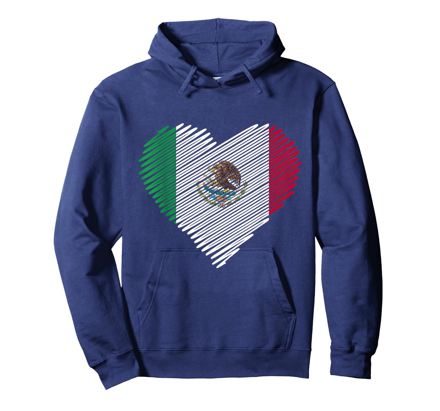 Mexican Flag Heart Gift Mexico T-Shirt