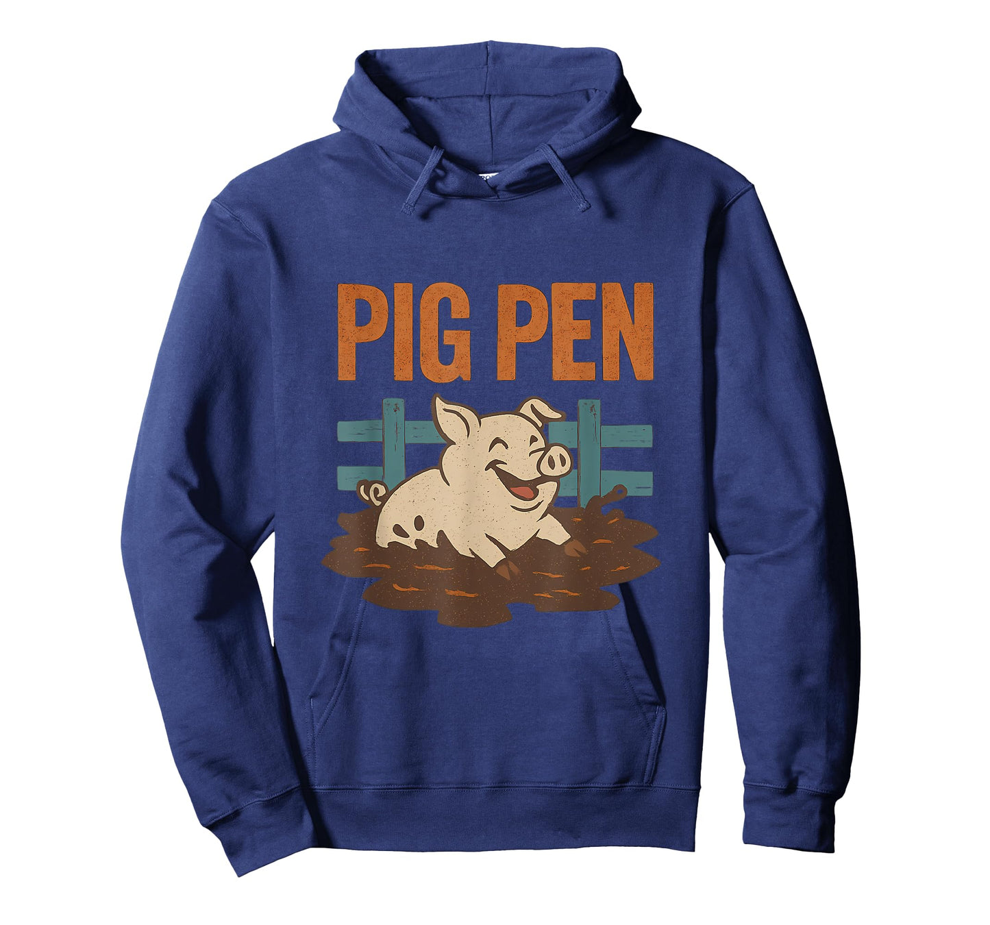Pig Pen Rustic Farm Humor Grunge Graphic T-Shirt