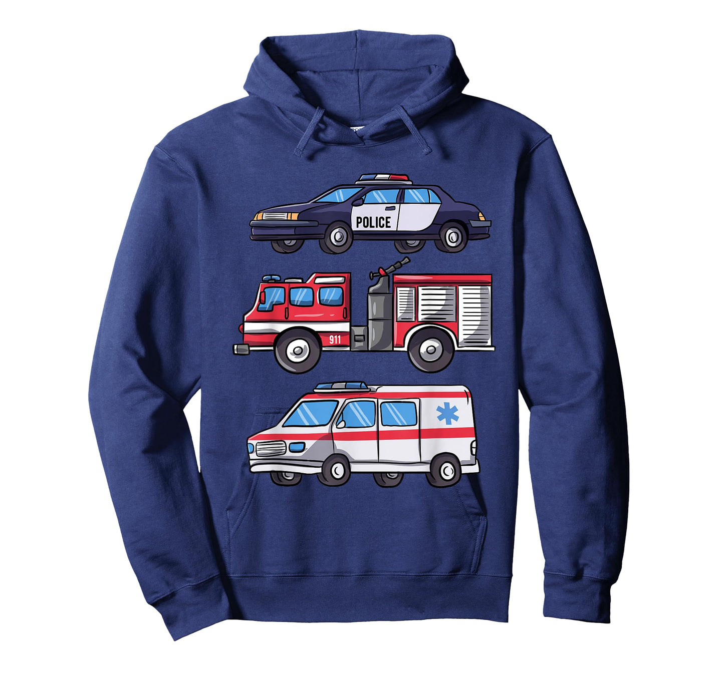 Emergency Vehicle Gift Boys Fire Engine T-Shirt