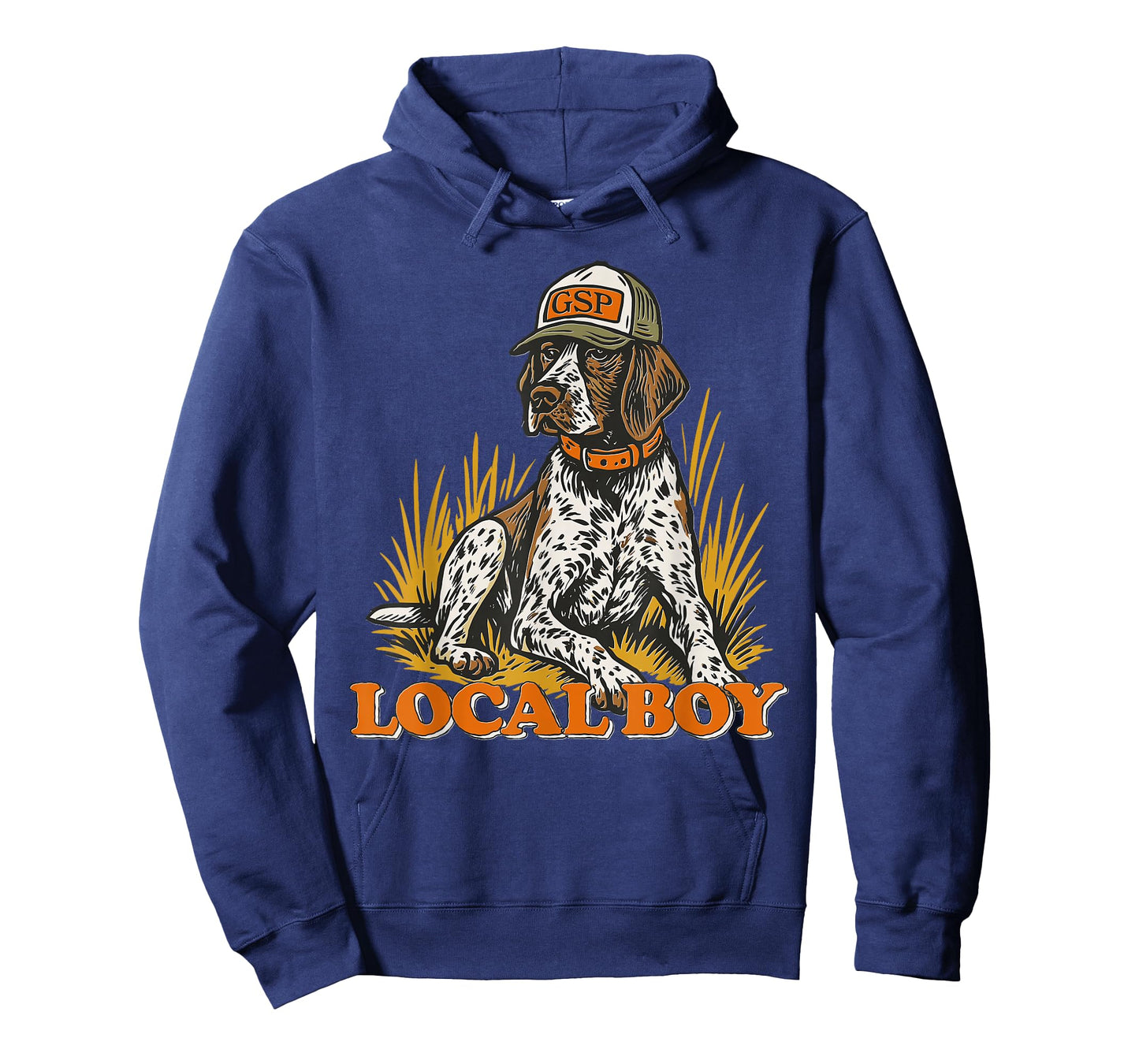 Local Boy GSP German Shorthaired Pointer Hunting Dog Vintage T-Shirt