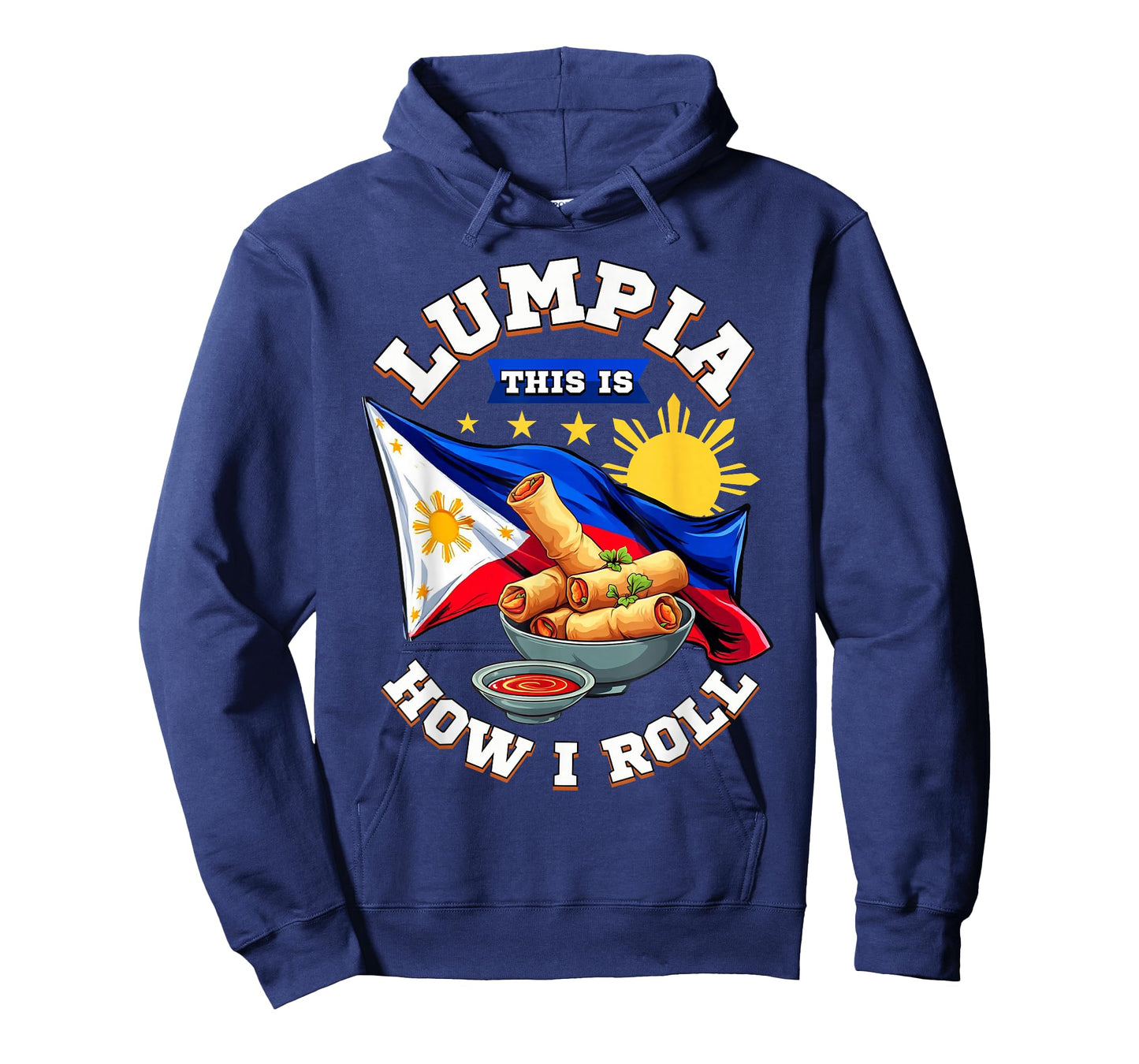 Lumpia This Is How I Roll Philippines Food Filipino Pride T-Shirt