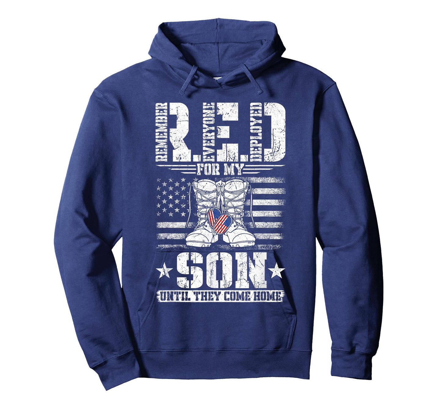 RED for my Son Remember Everyone Deployed RED T-Shirt