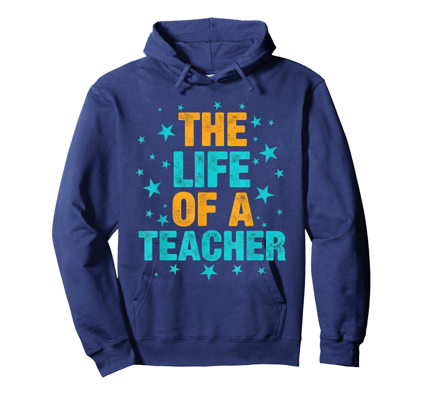 The Life of a Teacher Funny Retro Educator T-Shirt