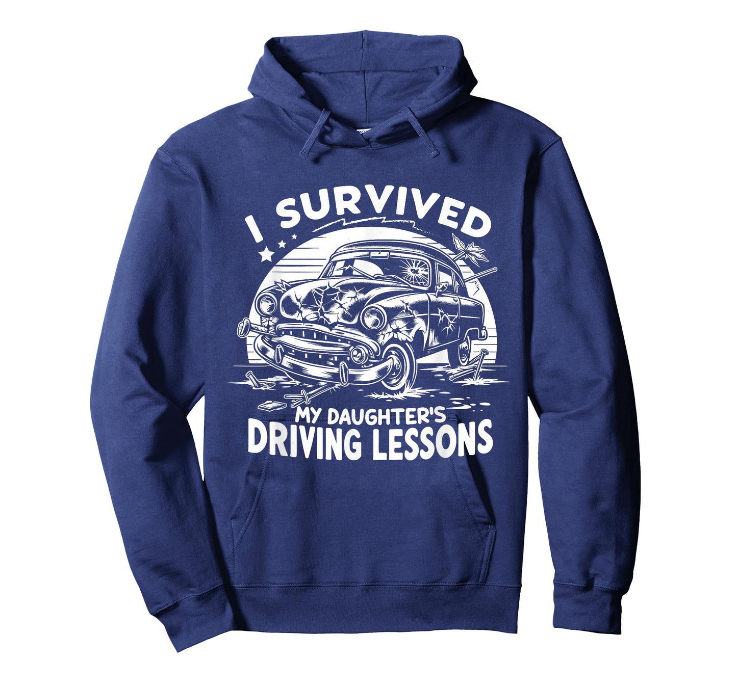 I Survived My Daughter's Driving Lessons Vintage T-Shirt