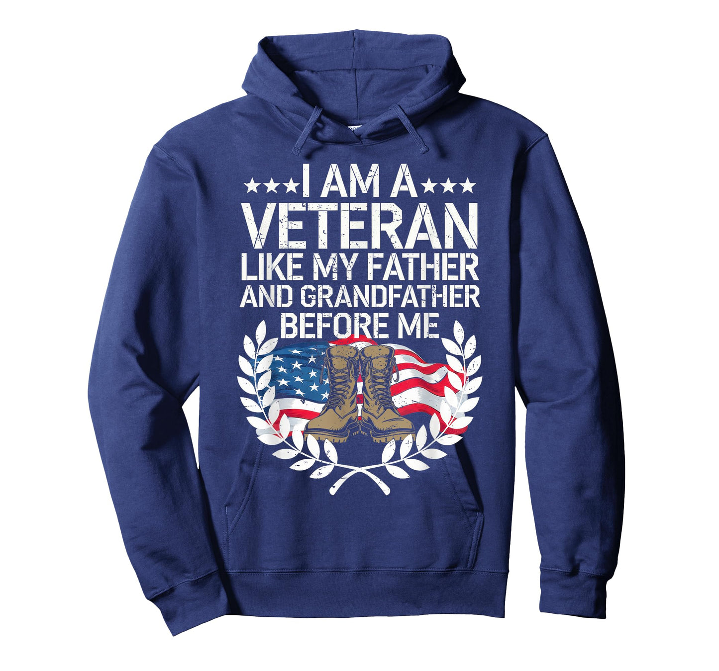 I Am a Veteran Like My Father and My Grandfather Before Me T-Shirt