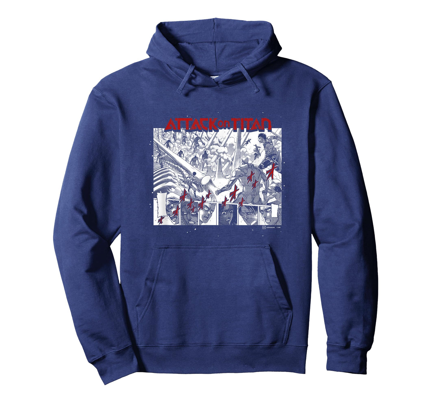 Attack on Titan Epic Scene Reactions Panels Big Manga Poster T-Shirt