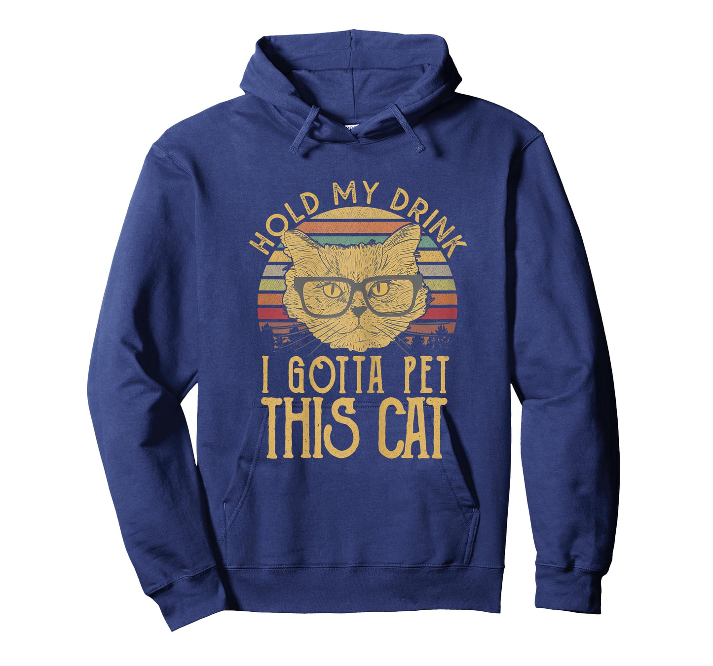 Hold My Drink I Gotta Pet This Cat T-shirt Funny Humor Gift Women T-Shirt