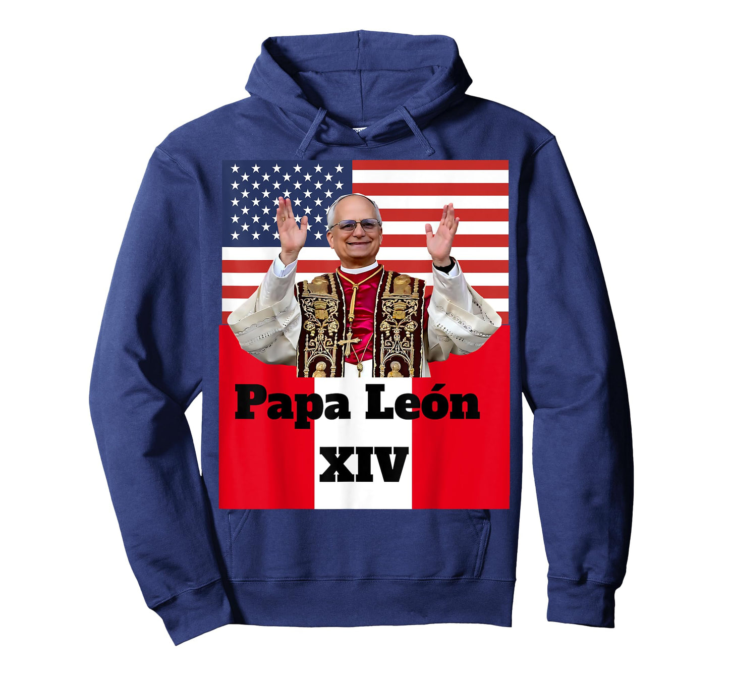 New Catholic Pope Leo XIV Papa León Peru U.S.A. Connection T-Shirt